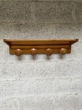 APPENDIABITI FRABER VINTAGE CAPPELLIERA DESIGN LEGNO MODERNARIATO MID CENTURY