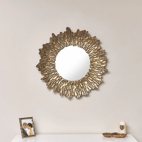 Grande specchio antico - , oro