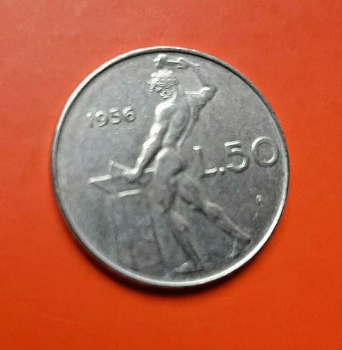 Rara moneta lire - lire, vulcano