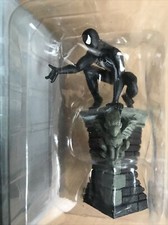 Marvel Action Figure Spider-Man Black Costume Eaglemoss con Scatola