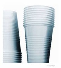 3000 Bicchieri Di Plastica Bianchi Classici Bicchiere Bianco no Carta per acqua