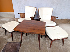 2X Poltrona Hocker Brutalista