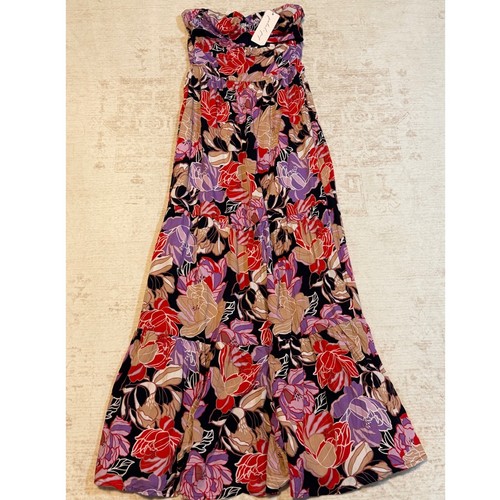 Maxi abito senza - , spalline