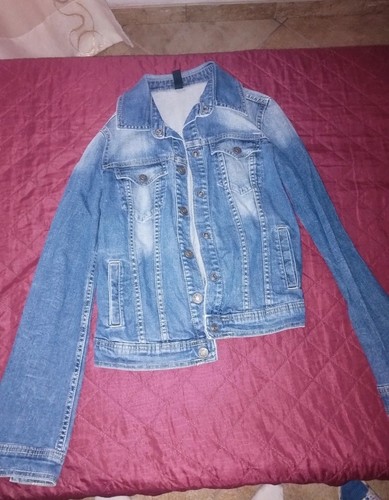 Giacchetto jeans benetton - giacchetto,