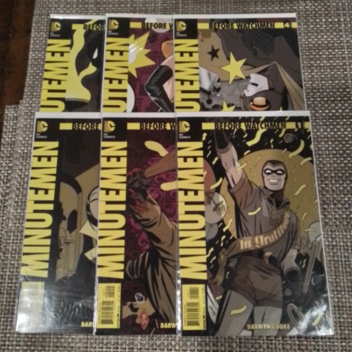 Before watchmen minutemen - watchmen:, "minutemen"