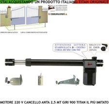 Motore destro 220 corsa - motore, 400