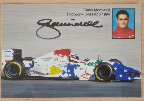 Gianni morbidelli footwork - gianni,