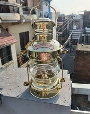 Lampada olio ancoraggio ottone