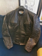 Giacca di pelle di cavallo Aero Cafe Racer FQ