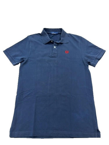 Polo uomo fred perry navy - navy, l