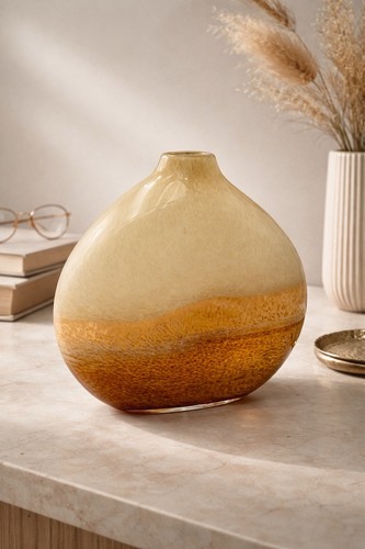 Vaso vetro artistico - vetro,