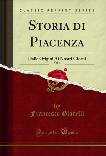Storia piacenza vol - storia, di