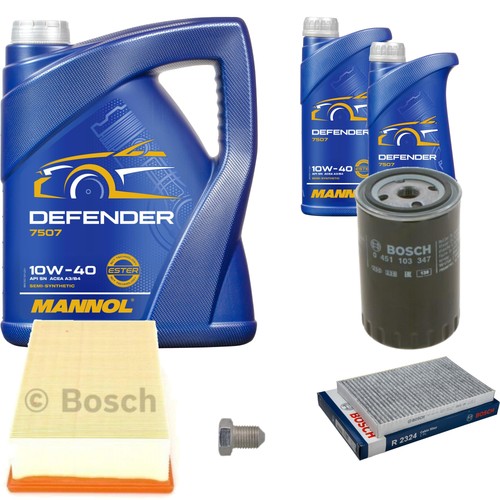 Bosch controllo set mannol - bosch,