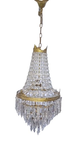 Imperial style old chandelier - style,