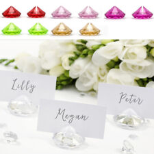 Segnaposto Diamante Matrimonio Sposi Tavola 10pz 9692