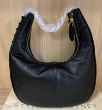 Borsa a tracolla Stella McCartney Flame piccola zip nera catena outlet prodotti