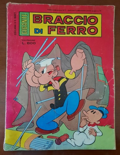 Libro gigante braccio ferro - gigante,