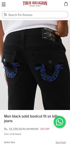 Jeans uomo true religion logo - true,