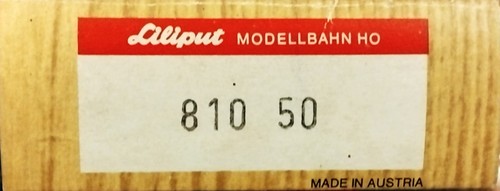 Liliput 810 carro - carro, cisterna