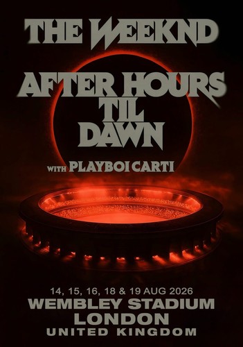 Poster the weeknd after hours - the,