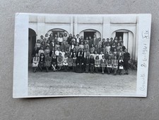 C) Cartolina formato piccolo fotografia scuola 1941 Casorate Primo Pavia 