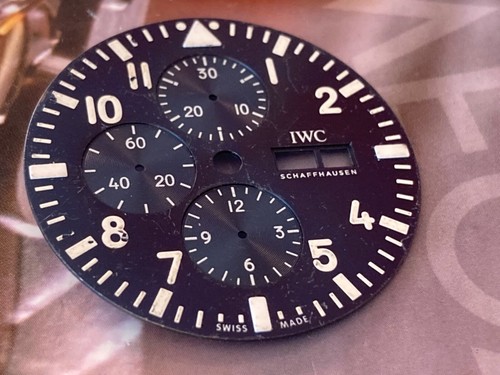 Iwc schaffhausen pilot dial - iwc,
