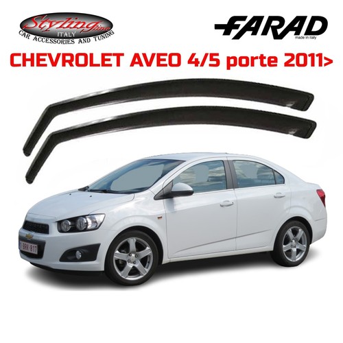 Deflettori chevrolet aveo dal - deflettori,