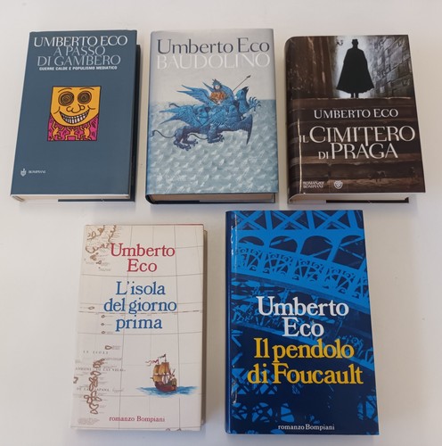 Umberto eco lotto 5 libri - 5,