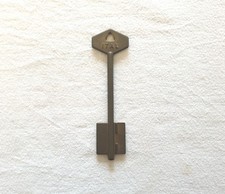 Chiave ITAL SERRATURE grezza originale lunga doppia mappa