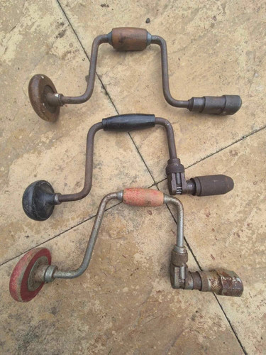 Trapano manuale vintage coclea