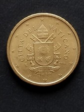 50 CENTESIMI Euro VATICANO 2018 circolata