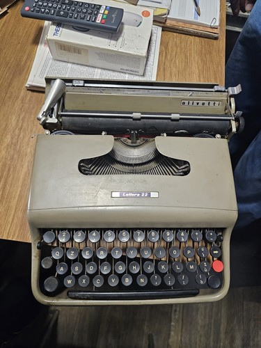 Macchina scrivere olivetti - macchina, da