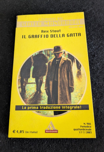 Giallo mondadori graffio - il,