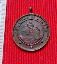 MADONNA DI LORETO VECCHIA MEDAGLIA  SANTA CASA- Sec. XIX mm.26