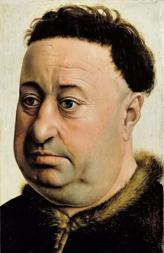 Dipinto olio robert campin - ,