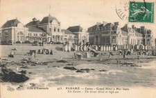 CPA ILLE ET VILAINE 35 PARAMÉ CASINO ET GRAND HOTEL A MER HAUTE