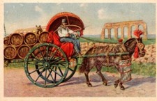Roma Italia Carro Da Vino