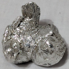 COPPIA UCCELLI VOLATILI COLOMBE UCCELLINI VINTAGE!!  5x3x4,5  cm