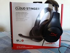 HyperX HX-HSCS-BK Cloud Stinger, Cuffie Gaming, Nero