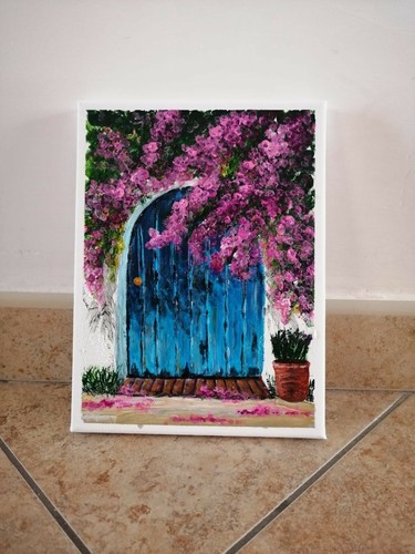 Quadro acrilico dipinto a - quadro,