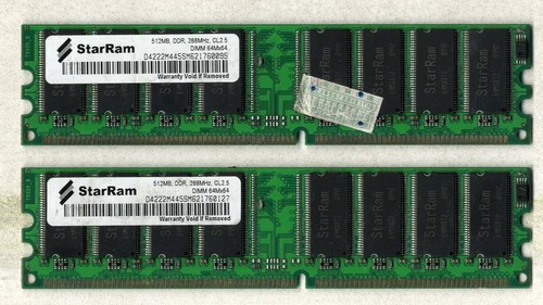 Memory ram starram 512mb - memory,