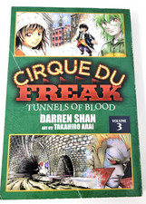 Cirque du Freak Vol. 3 Tunnels of Blood - Darren Shan - graphic novel manga