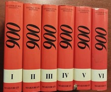 Enciclopedia 900 Letteratura Italiana del 1987 Marzorati Nuova Edizi. Riveduta