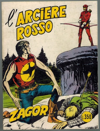 Zagor arciere rosso - zagor,