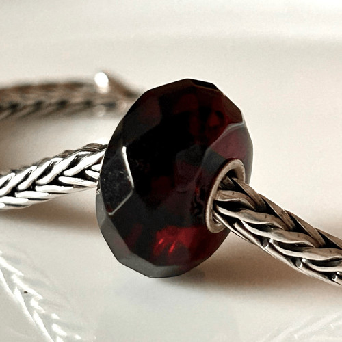 Trollbeads sfaccettatura ambra - trollbeads,