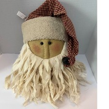 Testa di Babbo Natale rustico
