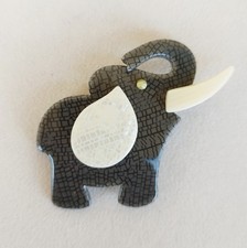 Lea Stein Elephant brooch in