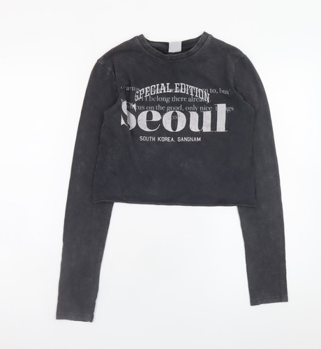 Womens size bershka - s, black
