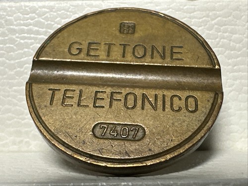 Gettone telefonico ipm 7407 - gettone,