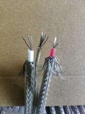 Cavo schermato piattina 2x0,25 + 1   rame, guaina pvc, Trasparente 